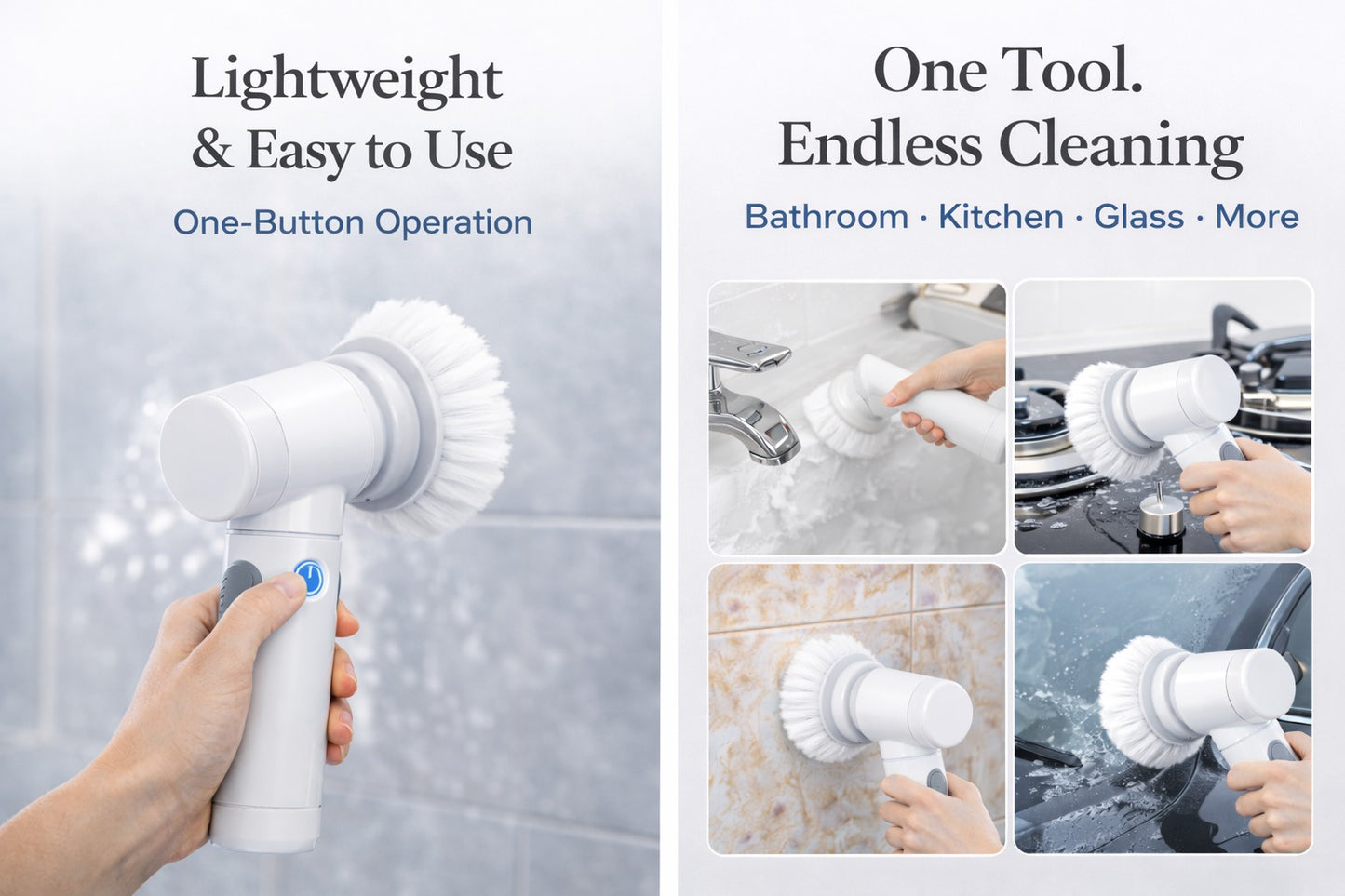 ShinyZap™ Electric Cleaning Scrubber