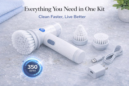 ShinyZap™ Electric Cleaning Scrubber