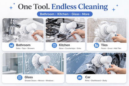 ShinyZap™ Electric Cleaning Scrubber