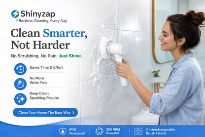 ShinyZap™ Electric Cleaning Scrubber