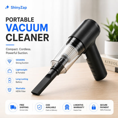 ShinyZap™ Portable Vacuum & Air Blower